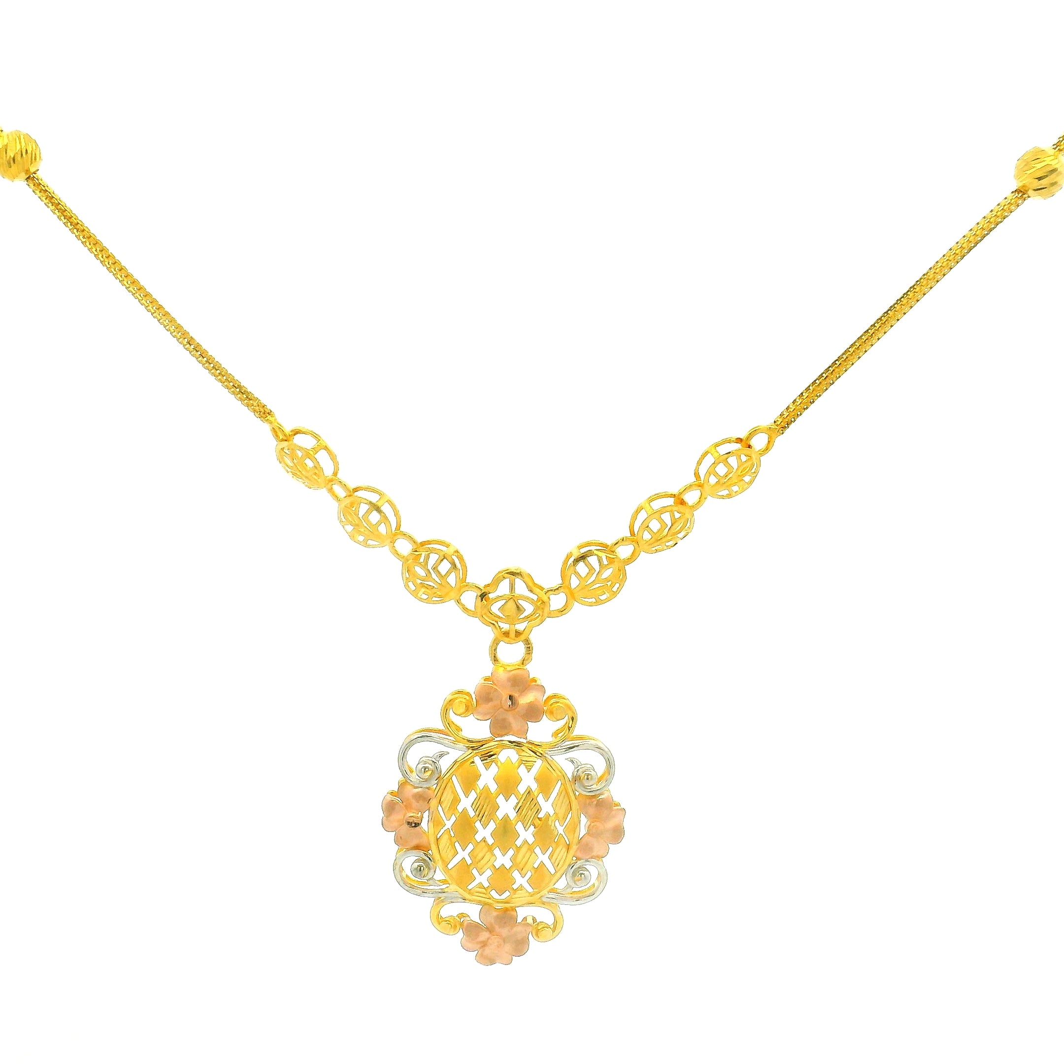 Gold Necklace Set