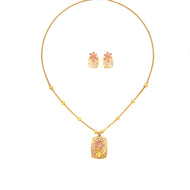 Gold Necklace Set