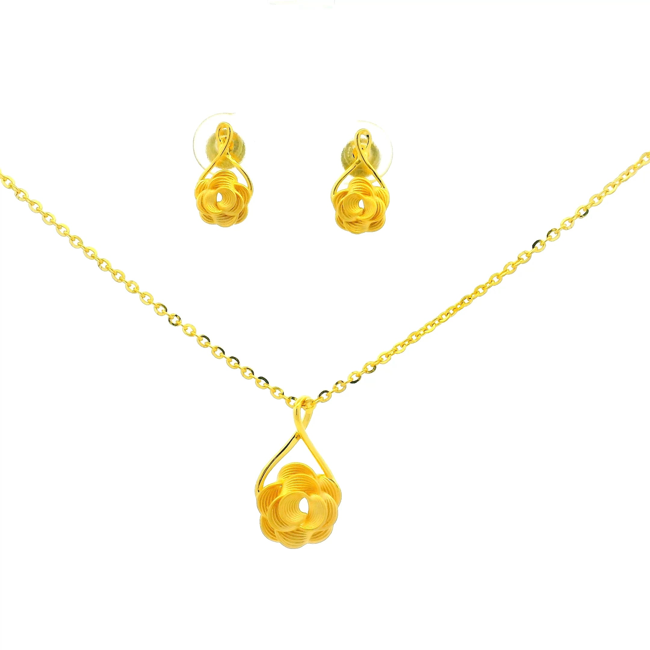 Gold Necklace Set