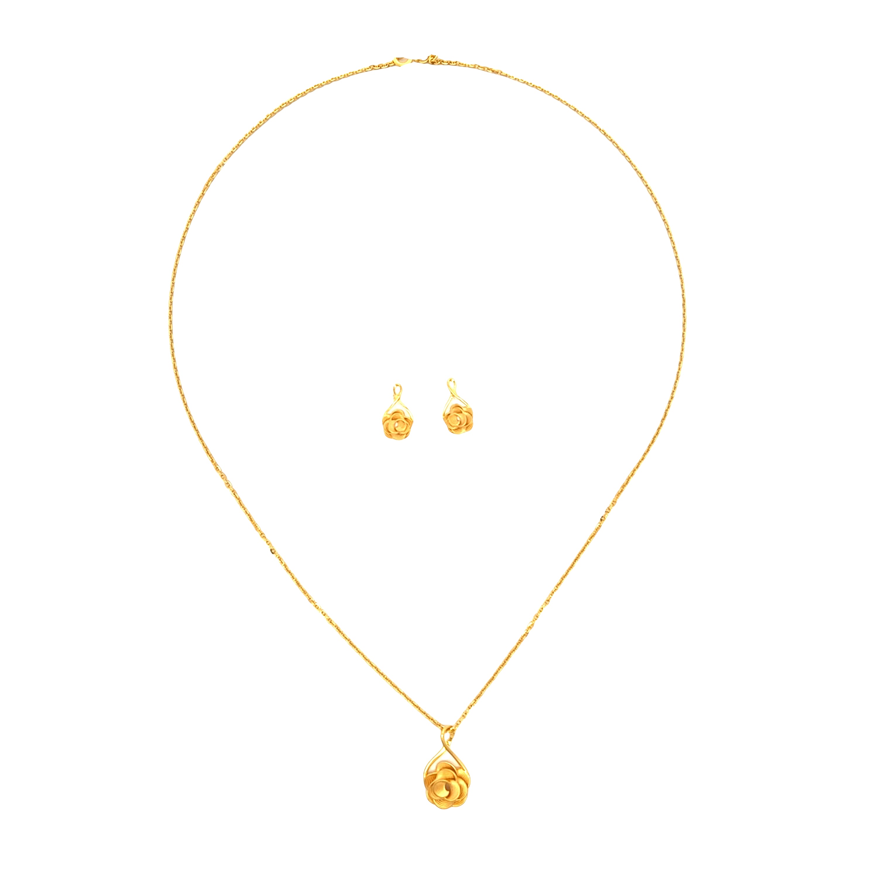 Gold Necklace Set