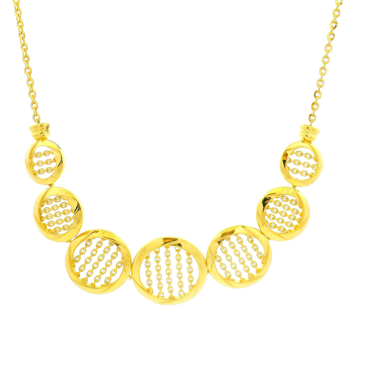 Gold Necklace Set