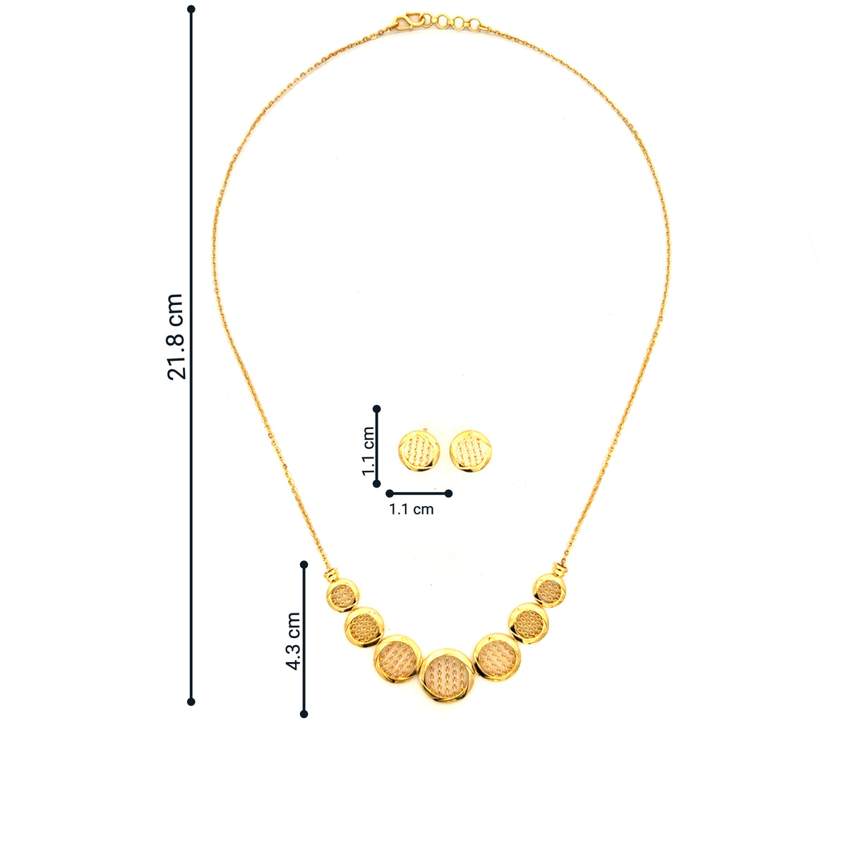 Gold Necklace Set