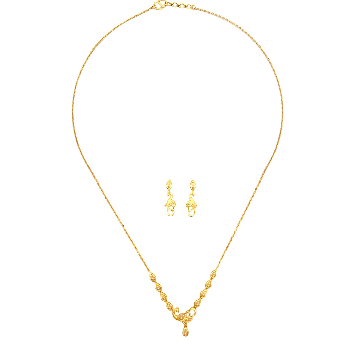 Gold Necklace Set