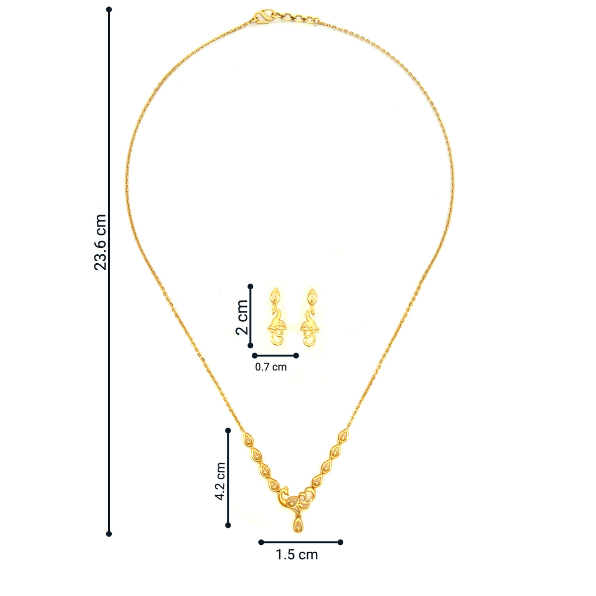 Gold Necklace Set