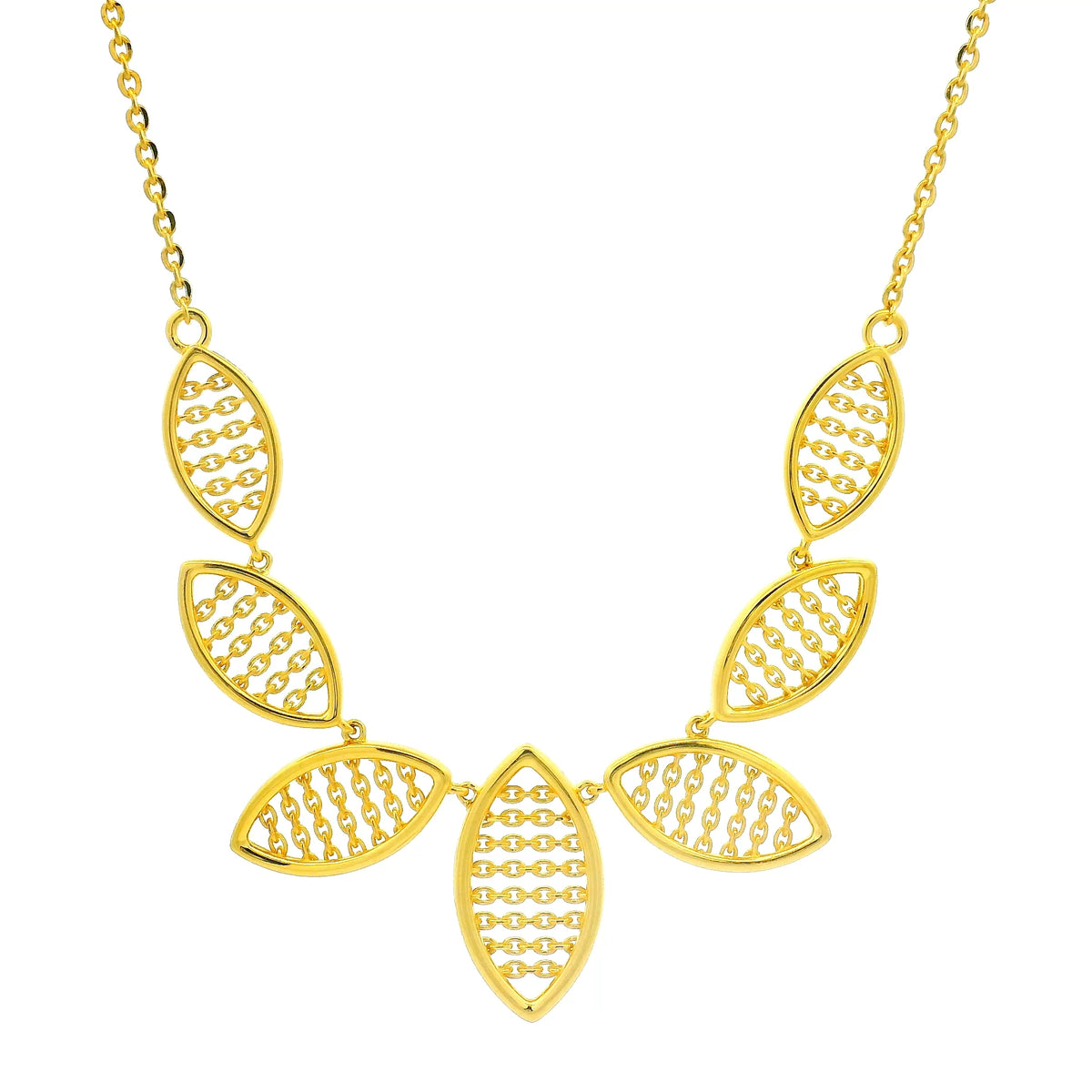 Gold Necklace Set
