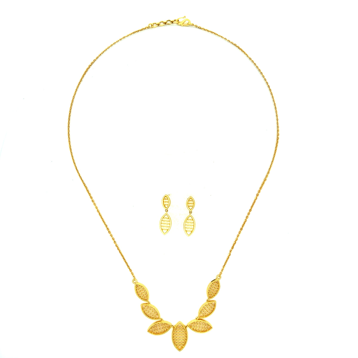 Gold Necklace Set