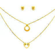Gold Necklace Set