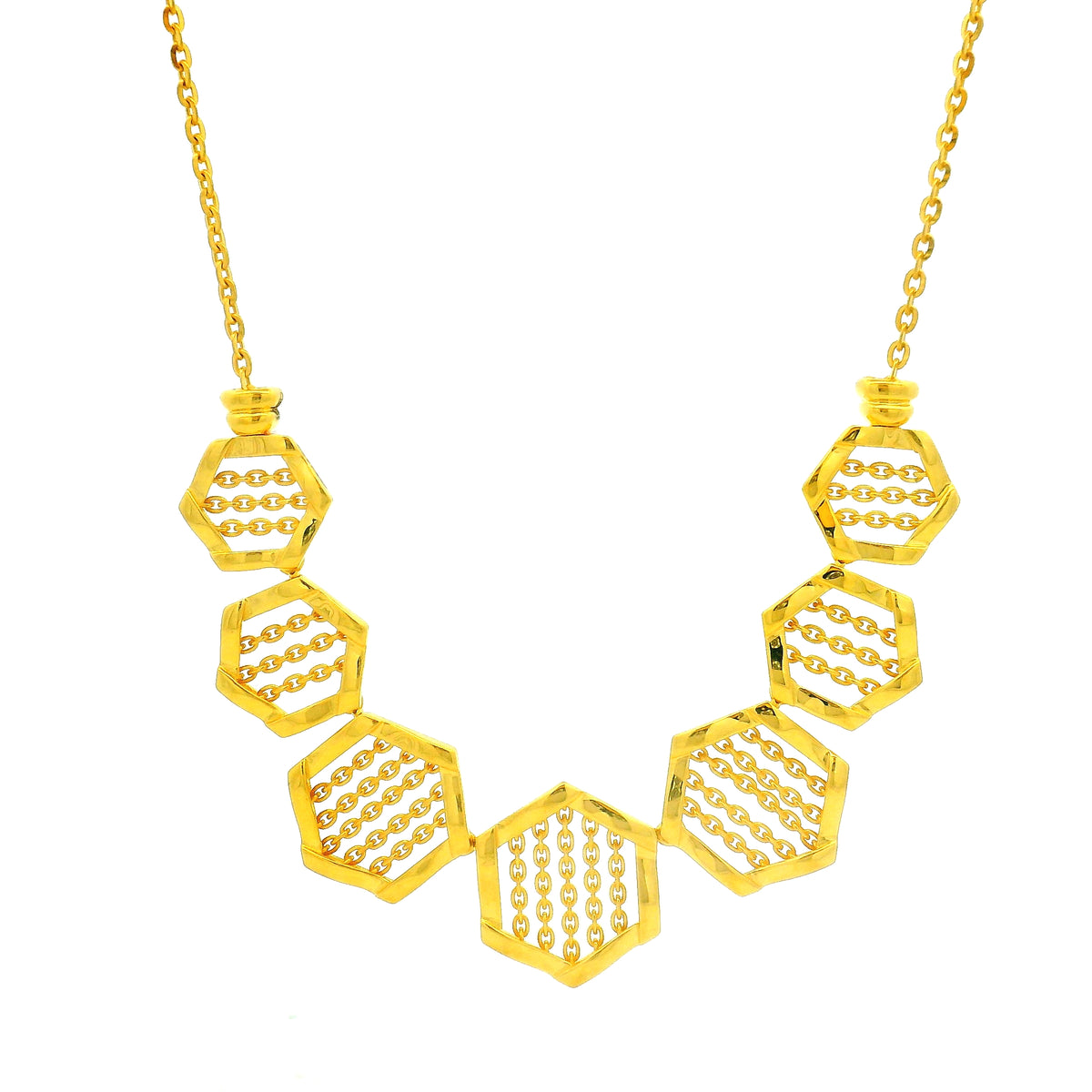 Gold Necklace Set
