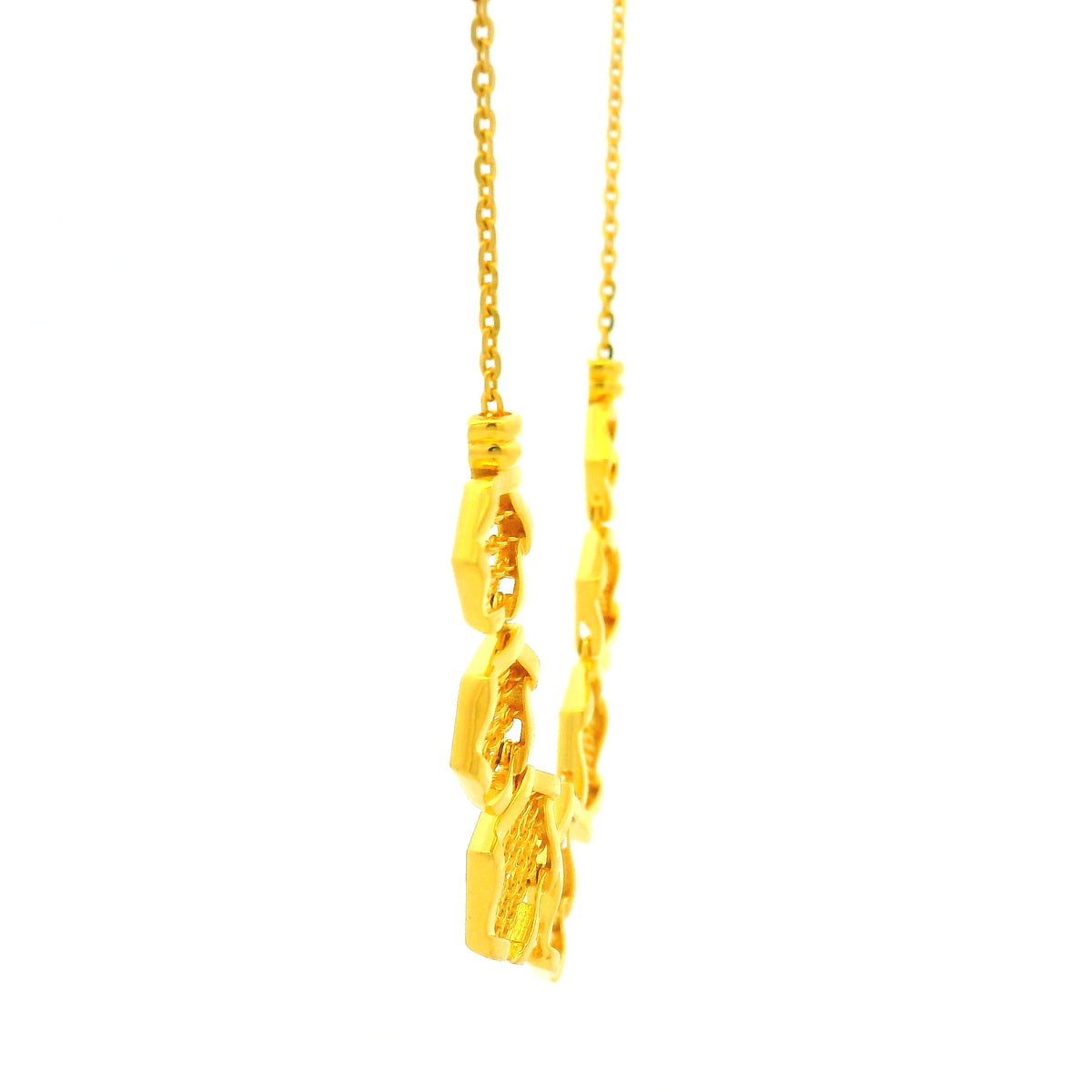 Gold Necklace Set