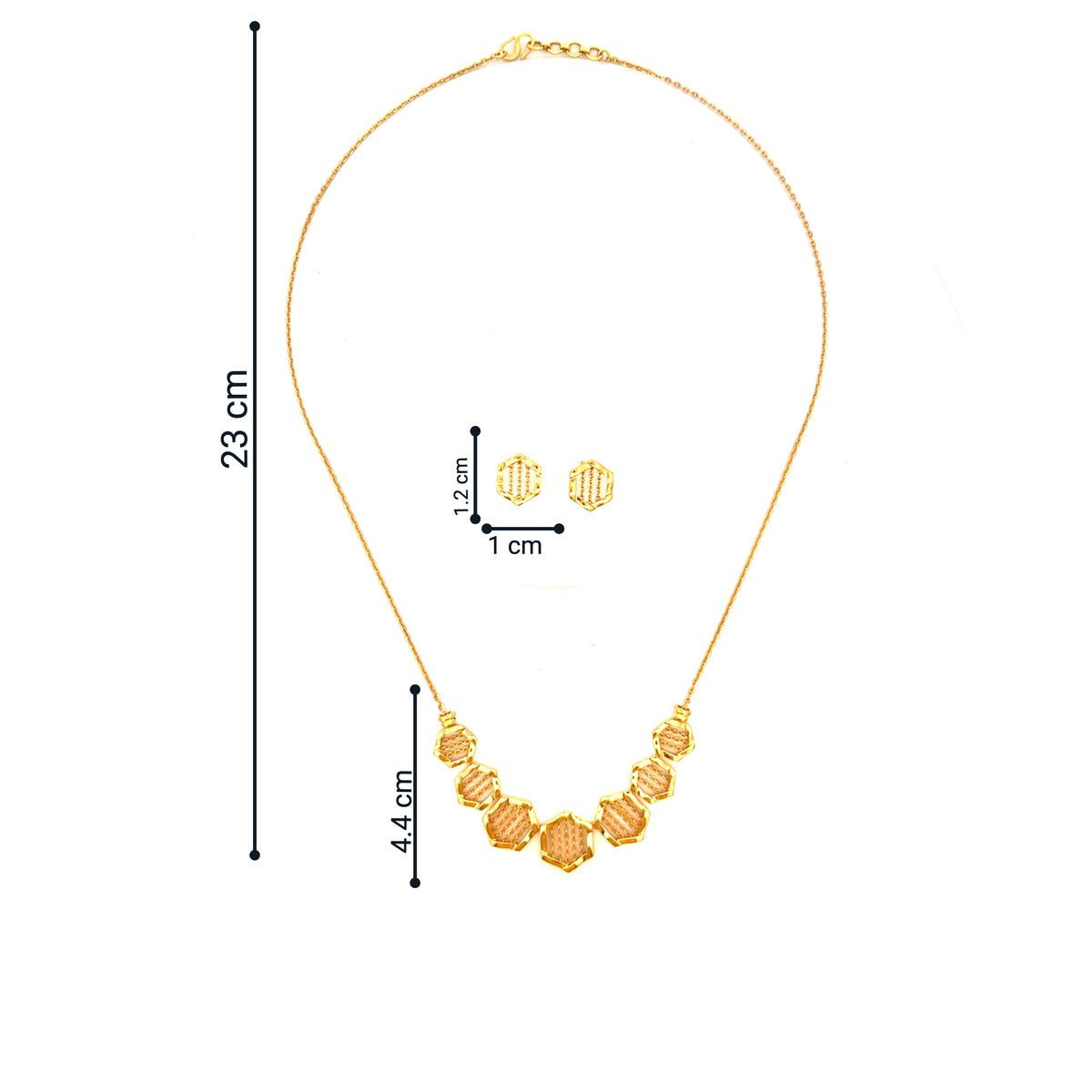 Gold Necklace Set