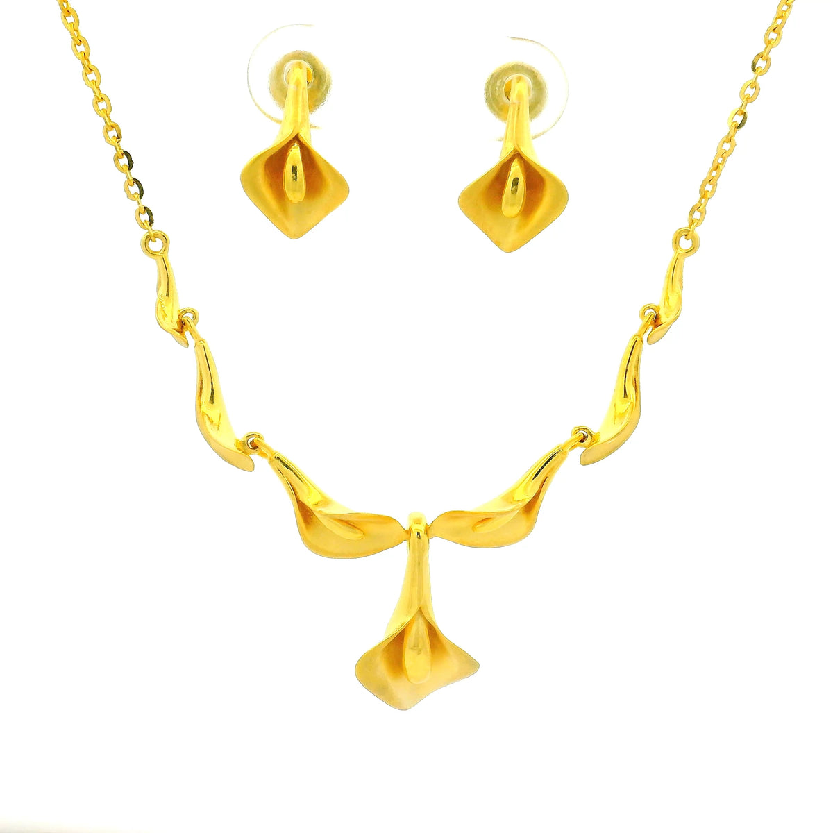 Gold Necklace Set
