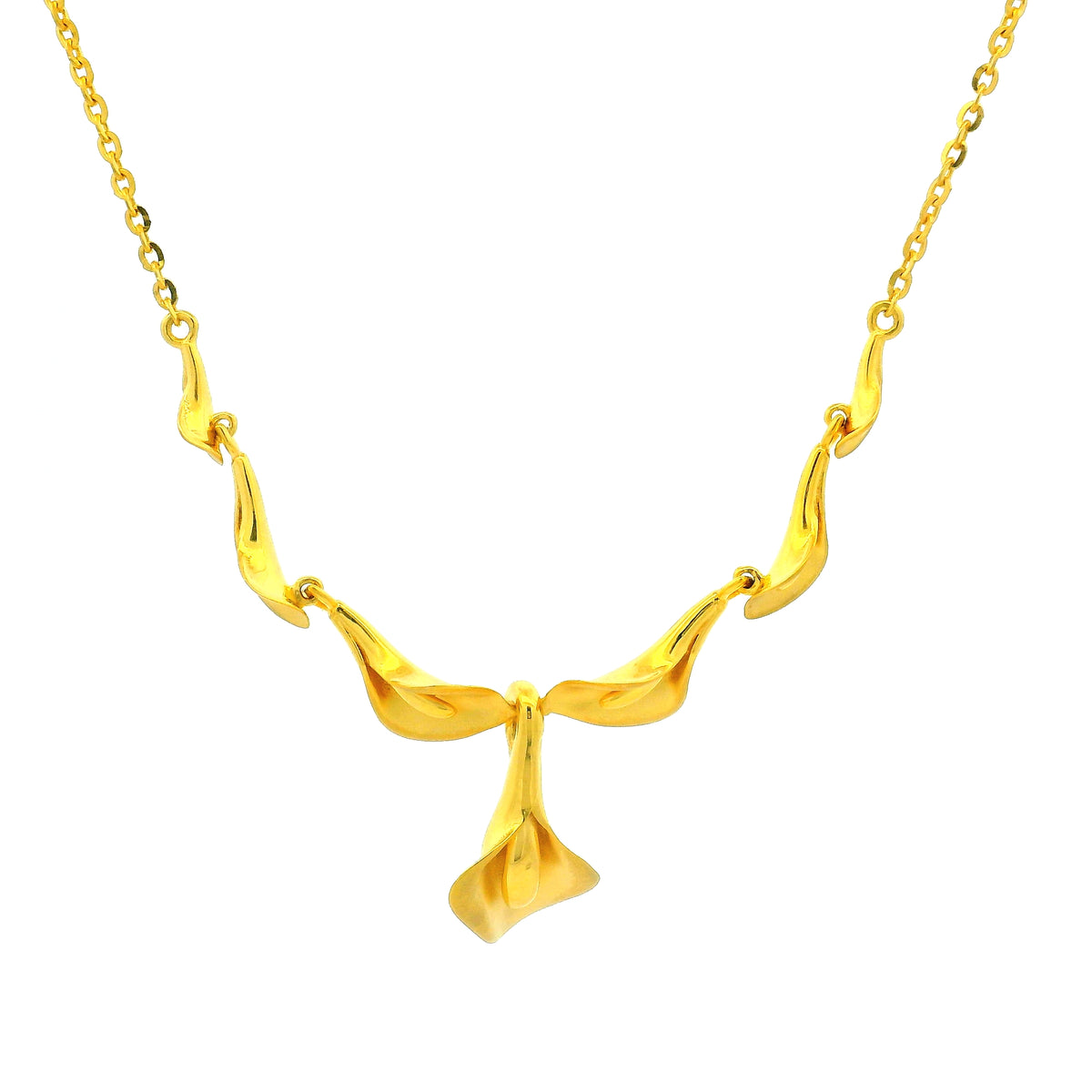 Gold Necklace Set