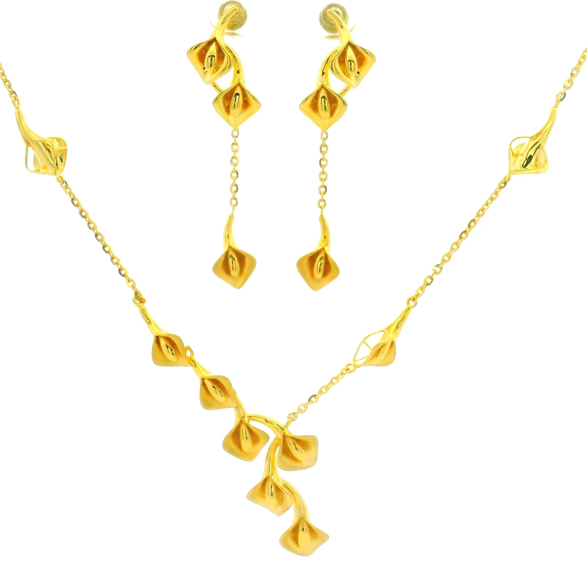 Gold Necklace Set