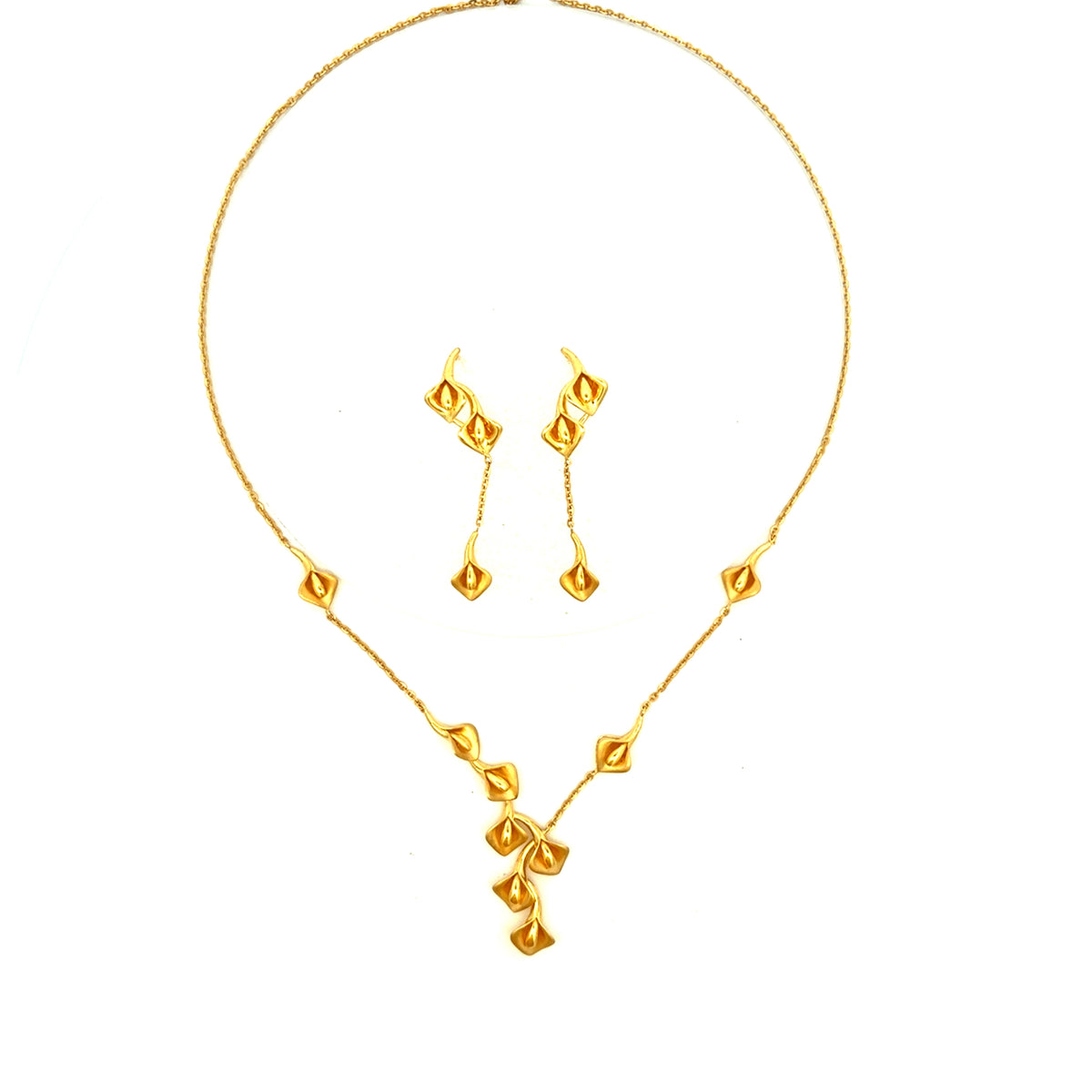 Gold Necklace Set