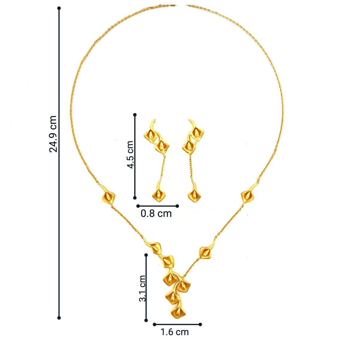 Gold Necklace Set