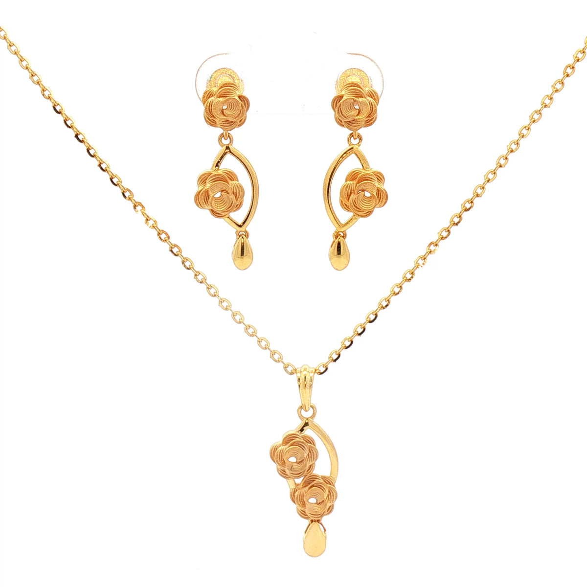 Gold Necklace Set