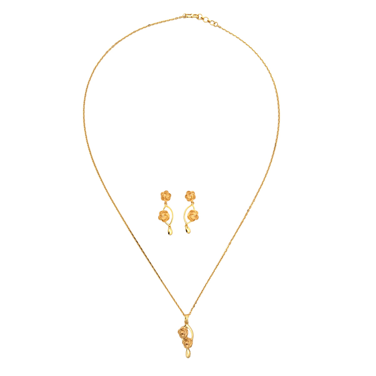 Gold Necklace Set