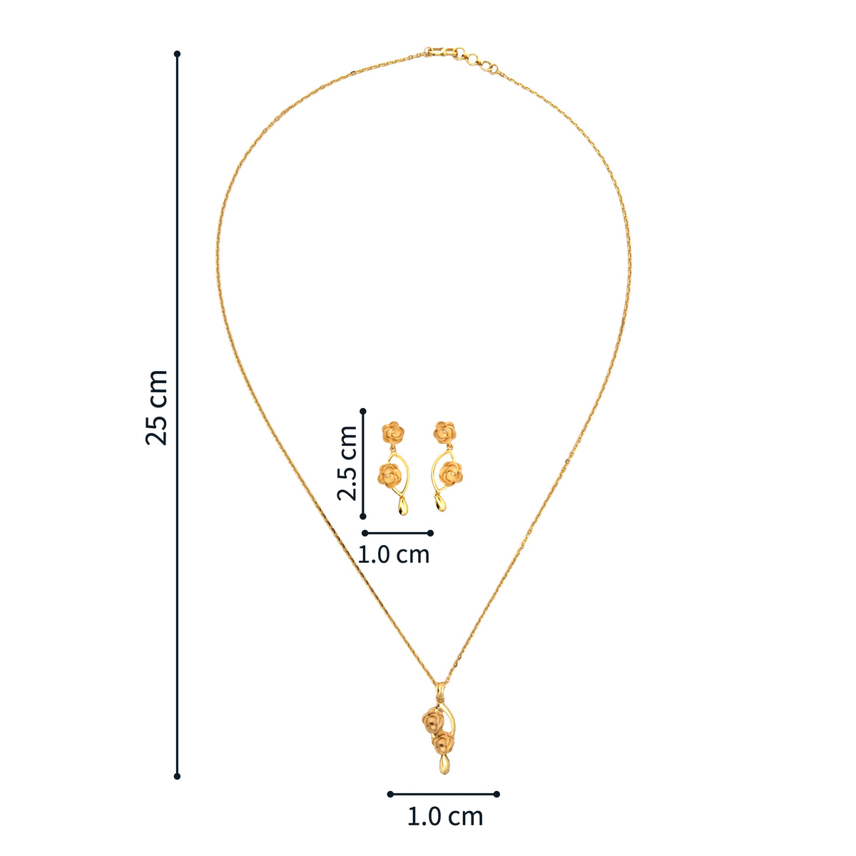 Gold Necklace Set