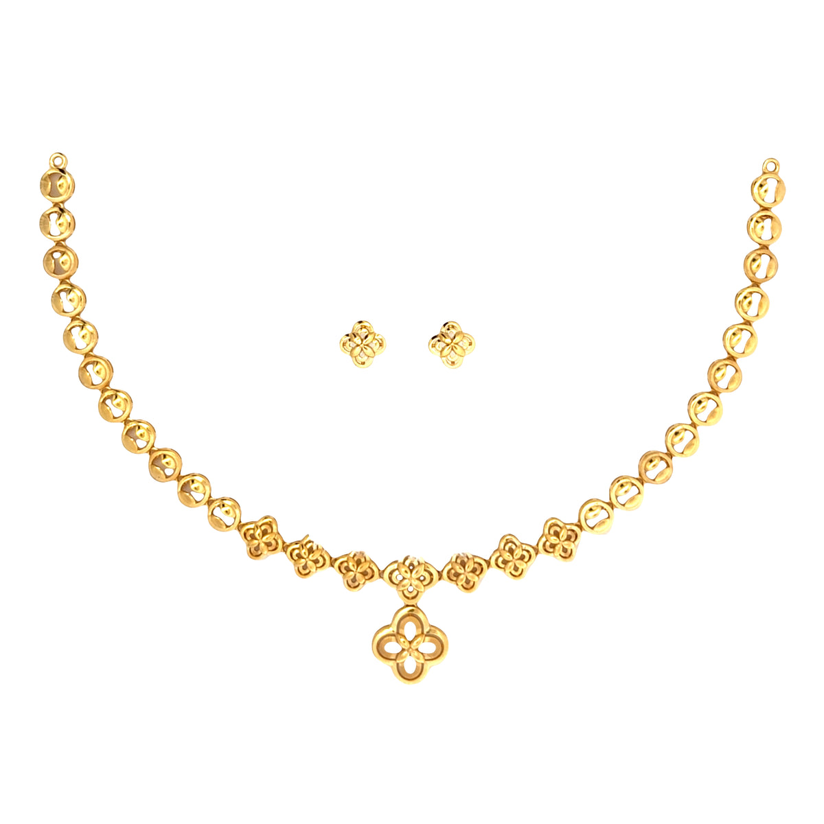 Gold Necklace Set