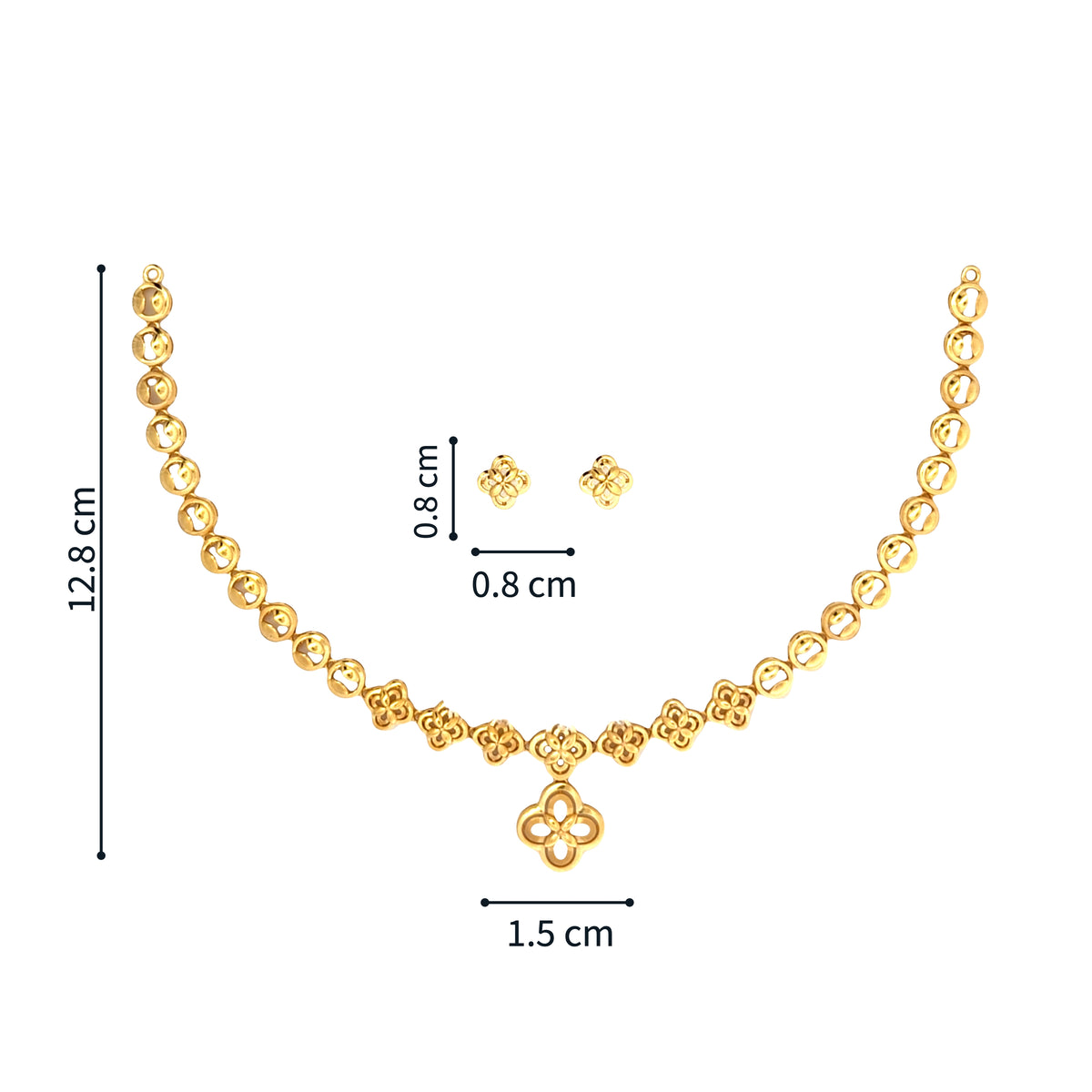 Gold Necklace Set