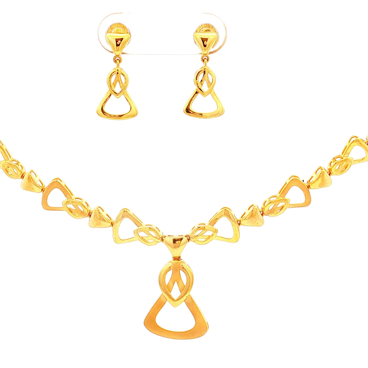 Gold Necklace Set