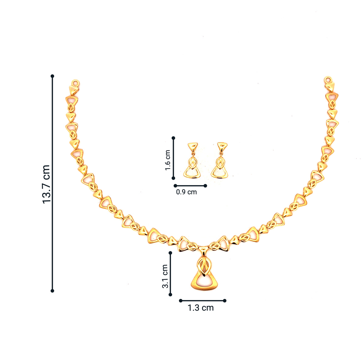 Gold Necklace Set