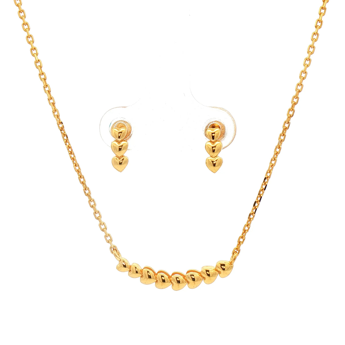 Gold Necklace Set