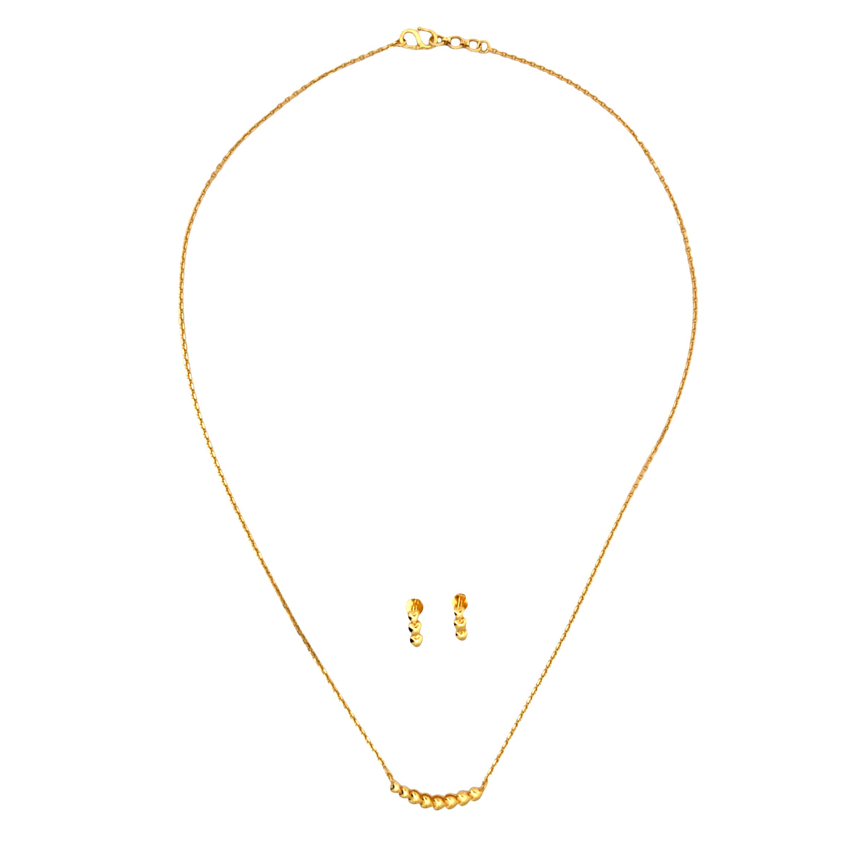 Gold Necklace Set