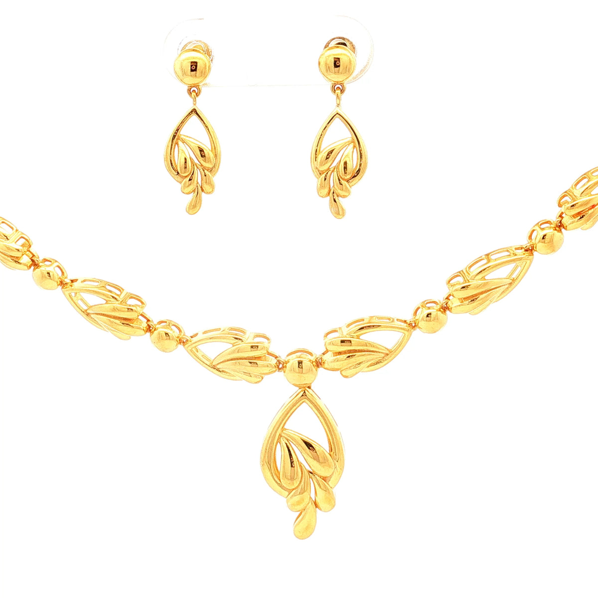 Gold Necklace Set