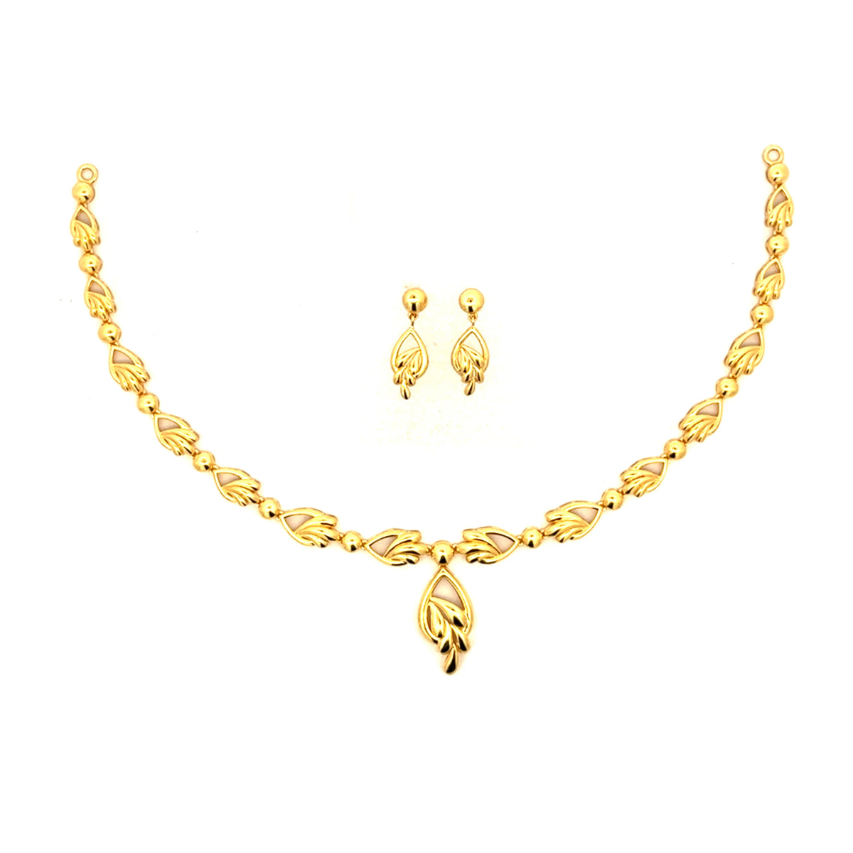Gold Necklace Set