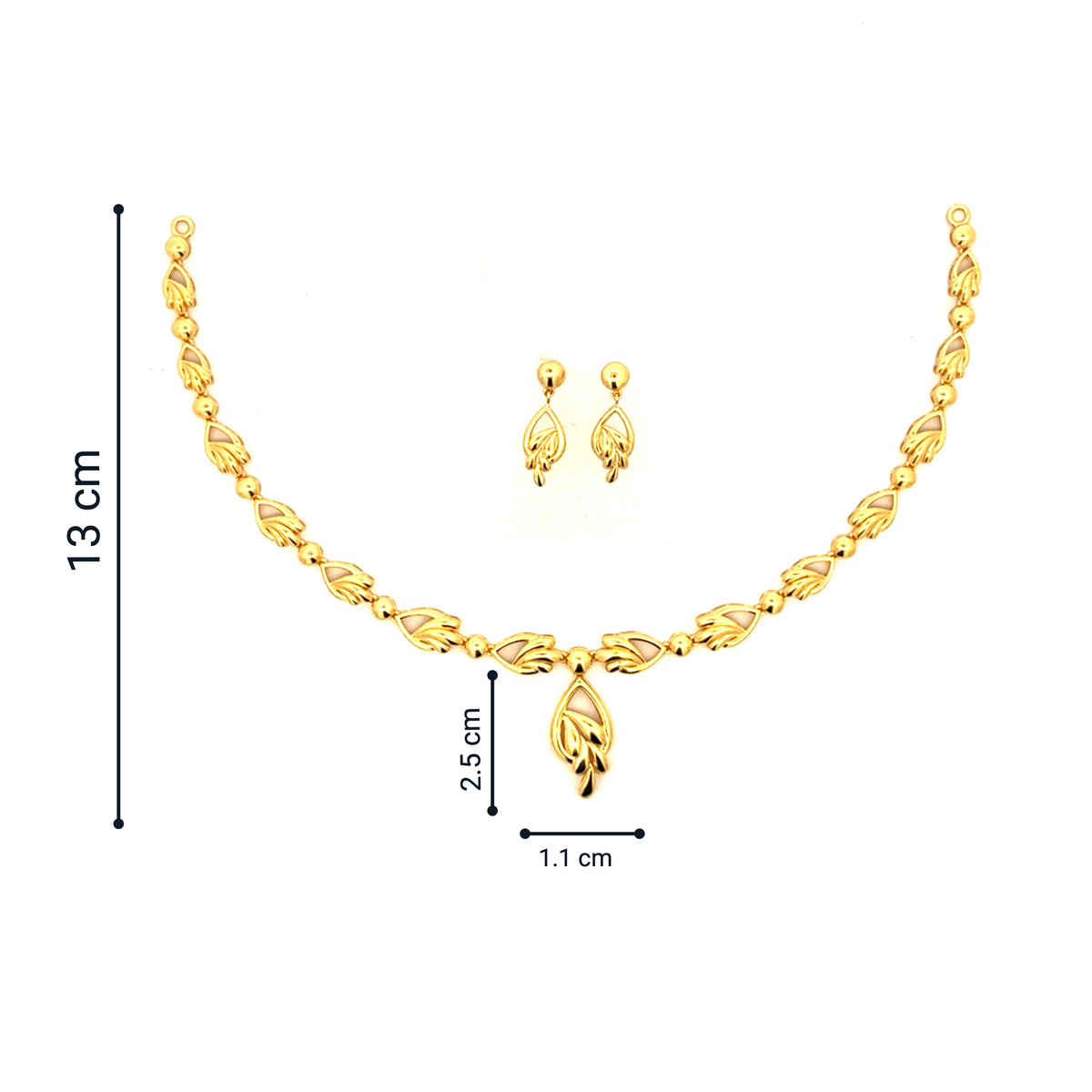 Gold Necklace Set