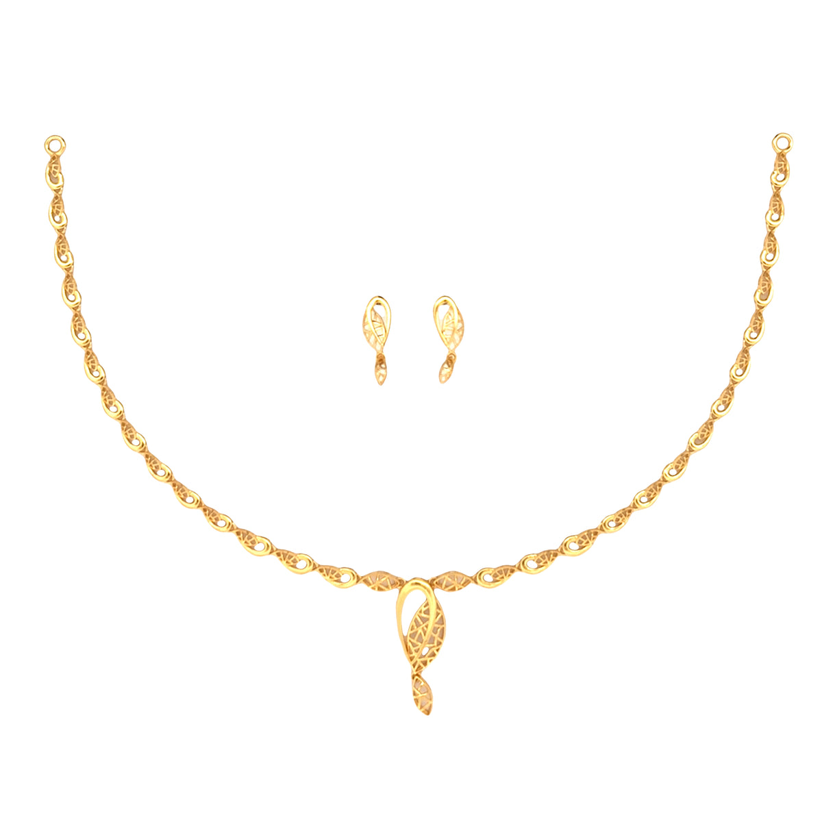 Gold Necklace Set