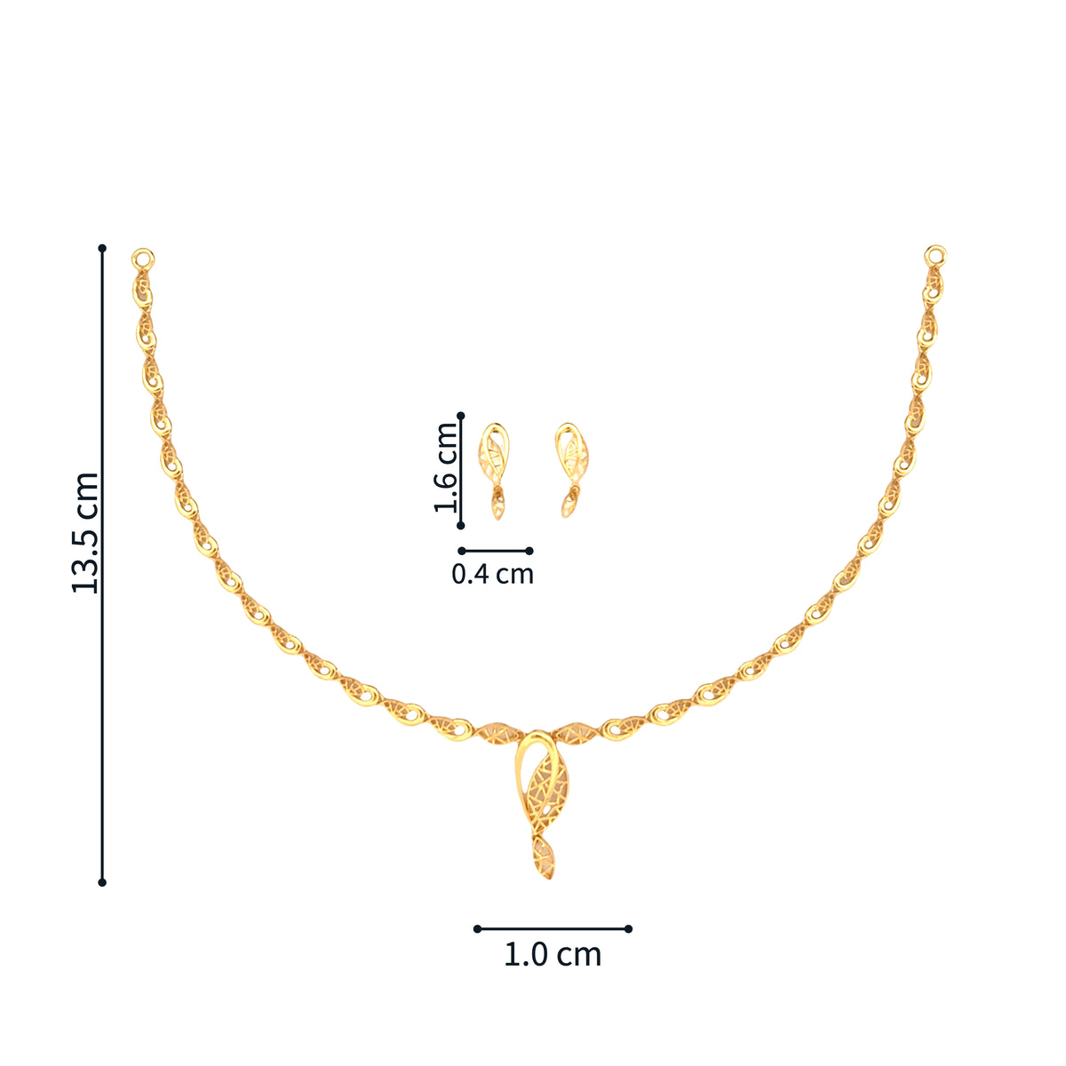Gold Necklace Set