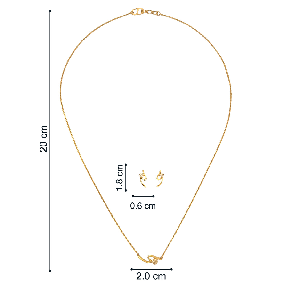 Gold Necklace Set
