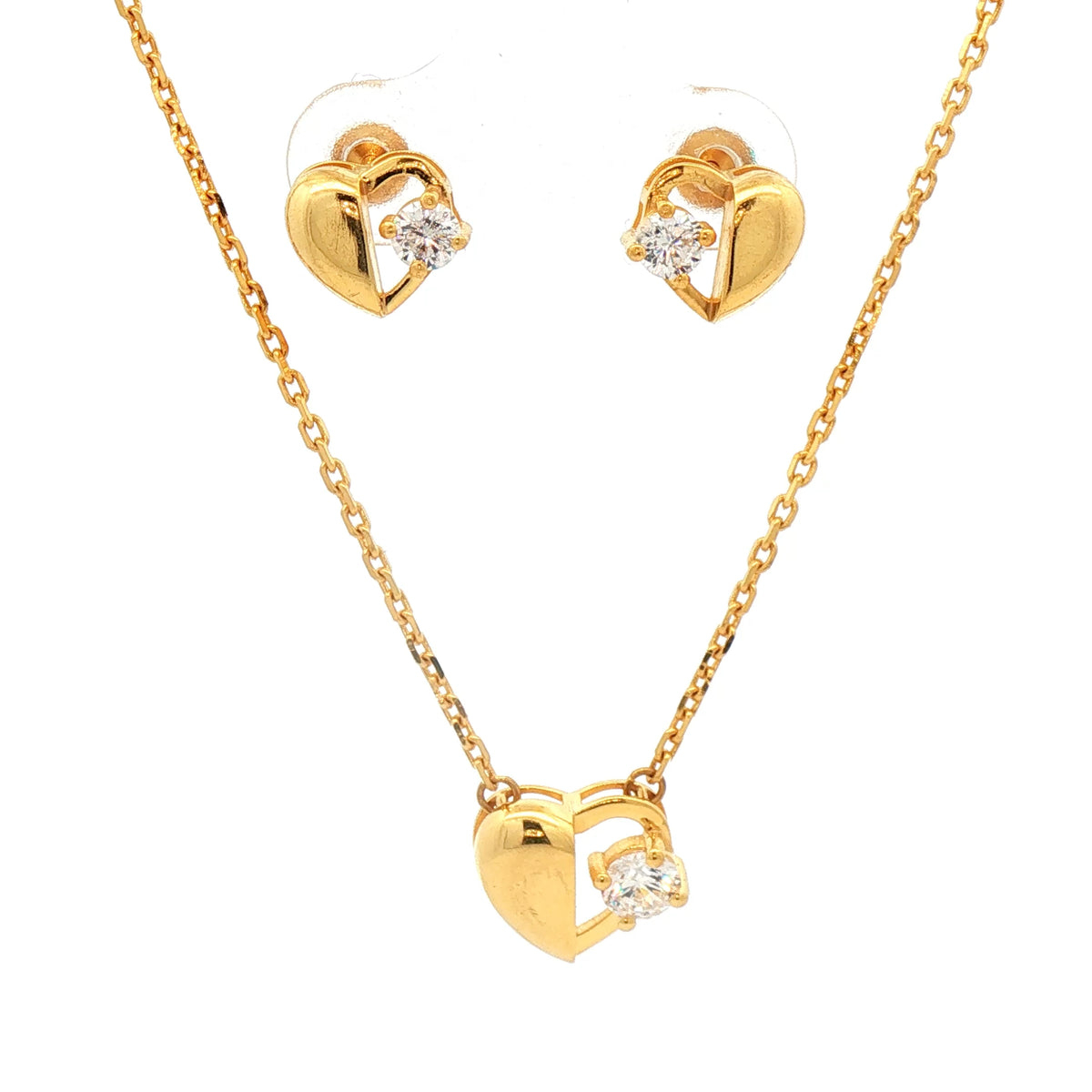 Gold Necklace Set