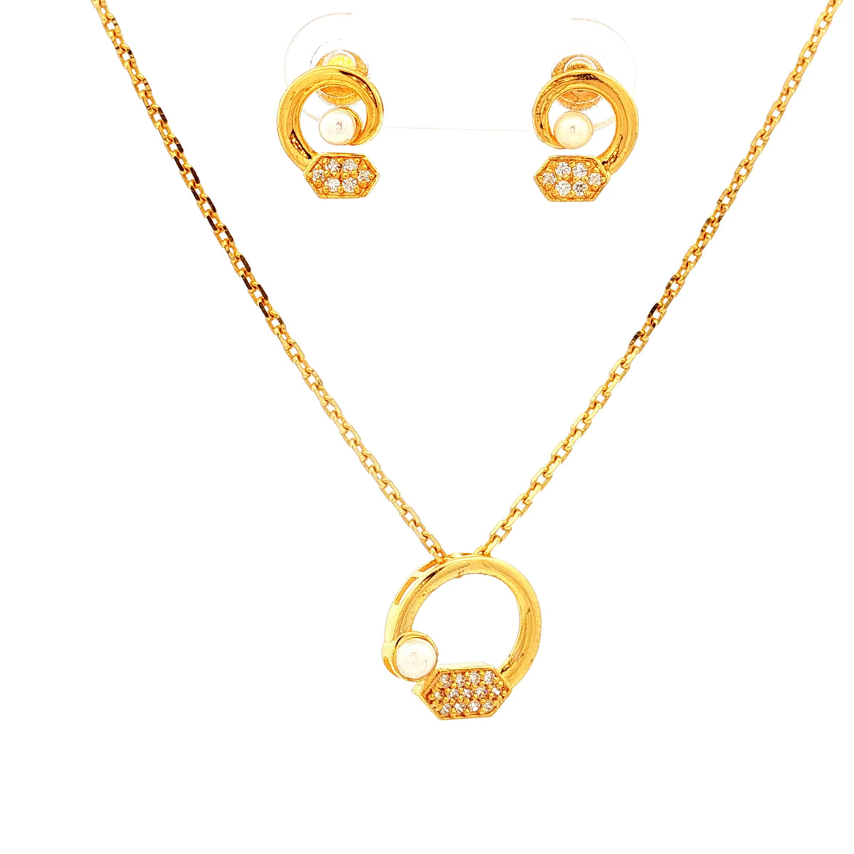 Gold Necklace Set