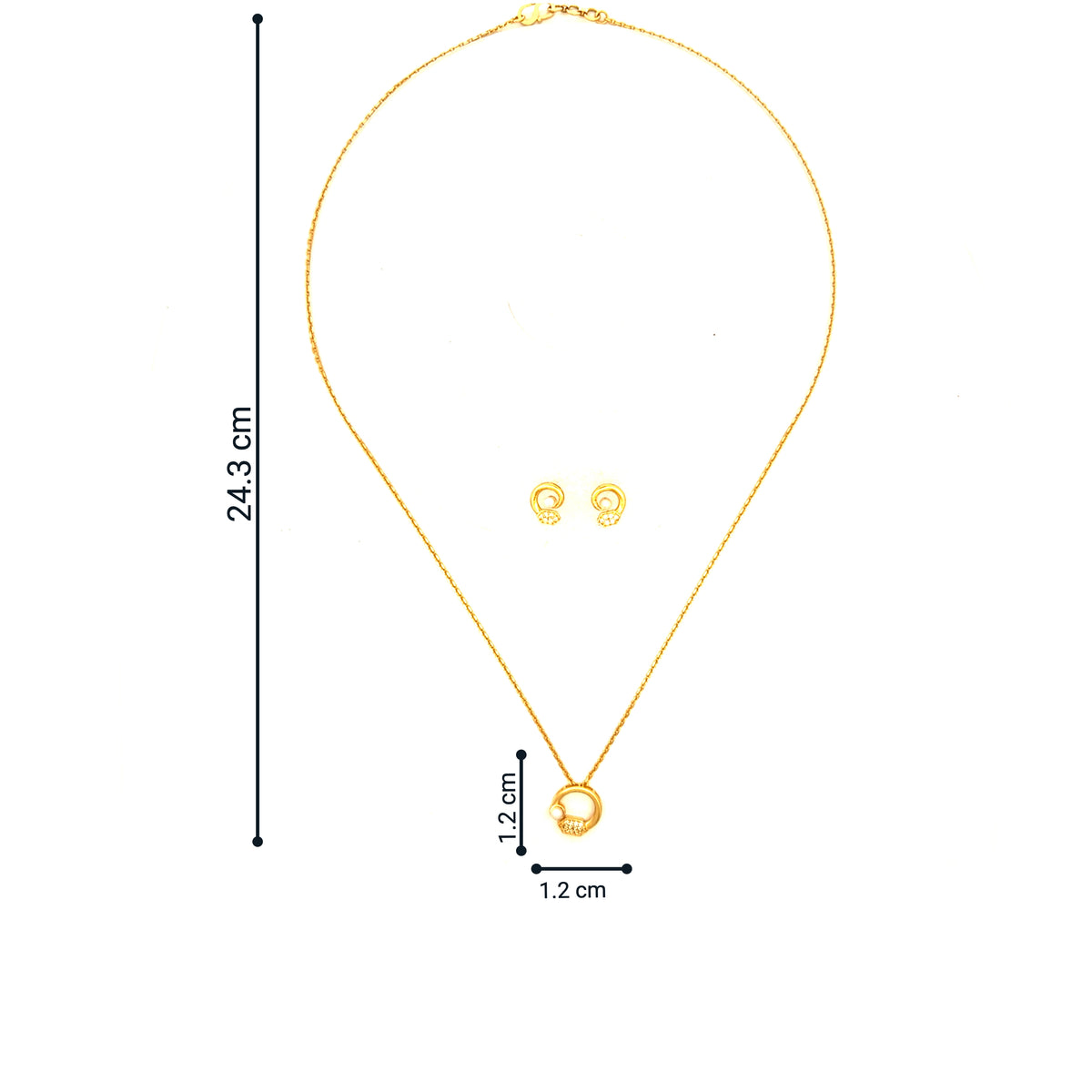 Gold Necklace Set