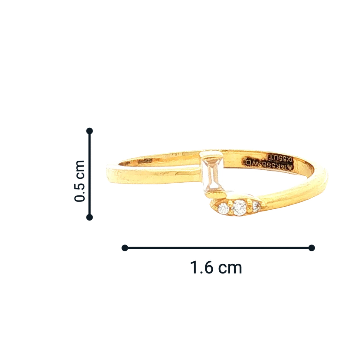 Minimalist 14K Gold Ring