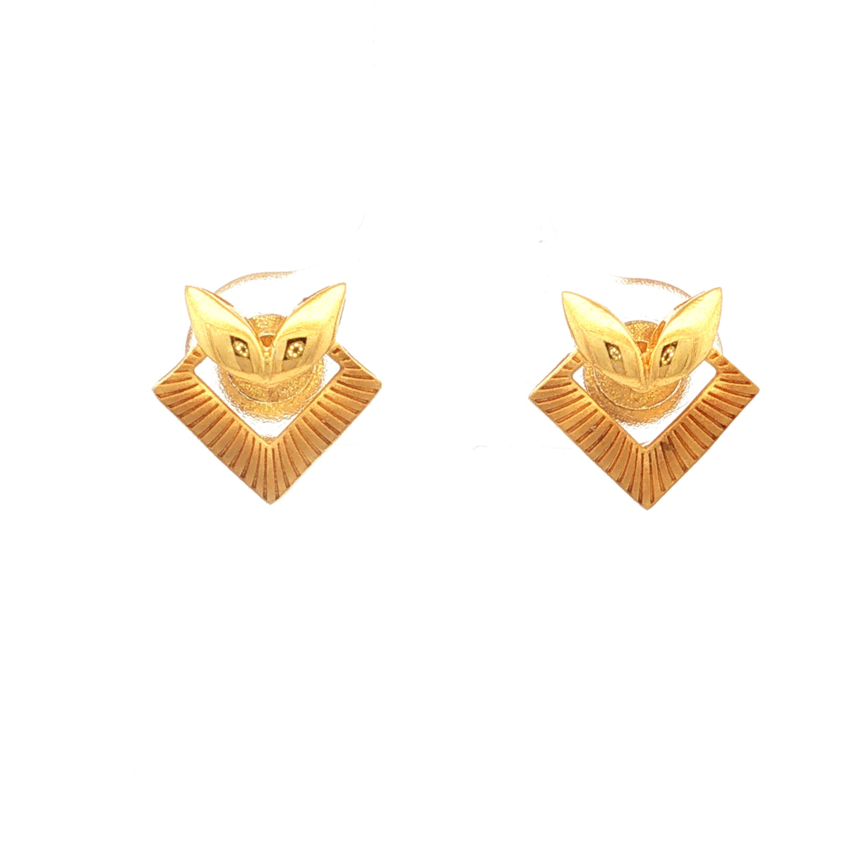 Charming Glam 9k Gold Necklace Set