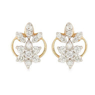 Alluring Starry 18K Studs for Dazzling Look
