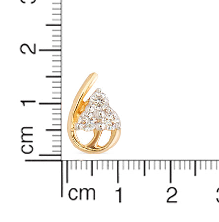 Gracious Paisley Shine Diamond Studs