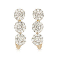 18K Sleek Splendour Gold Hoops