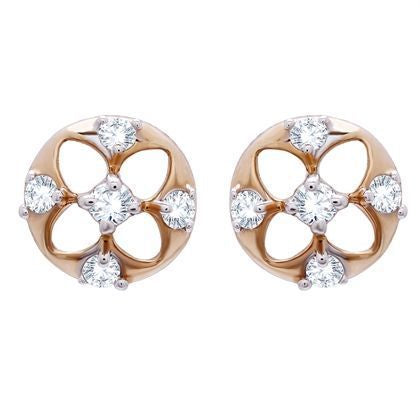 Radiant Clover Motif Orb Studs