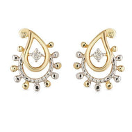 Paisley Grace 18K Diamond Stud Earrings