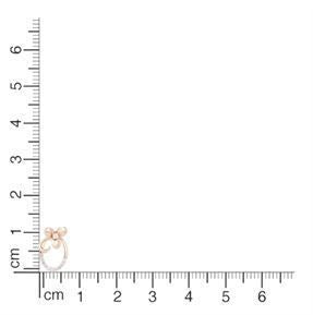 Gleaming Dainty Floret 18K Diamond Studs