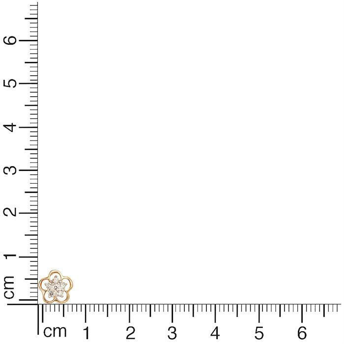 Cherry Blossom 18K Diamond Studs