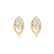 Gracefully Glorious 18K Diamond Studs