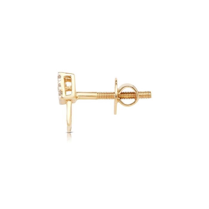 Mesmerizing 18K Diamond Stud Earrings