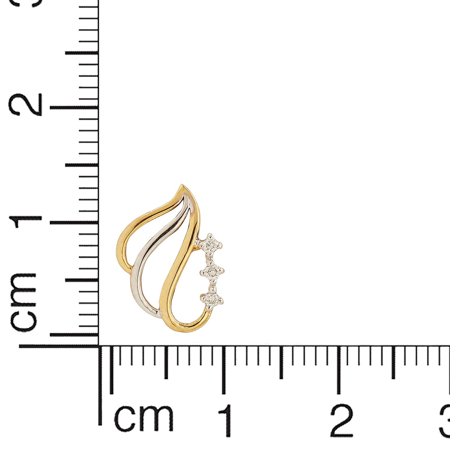 Elegant Butterfly Wings Gold Studs