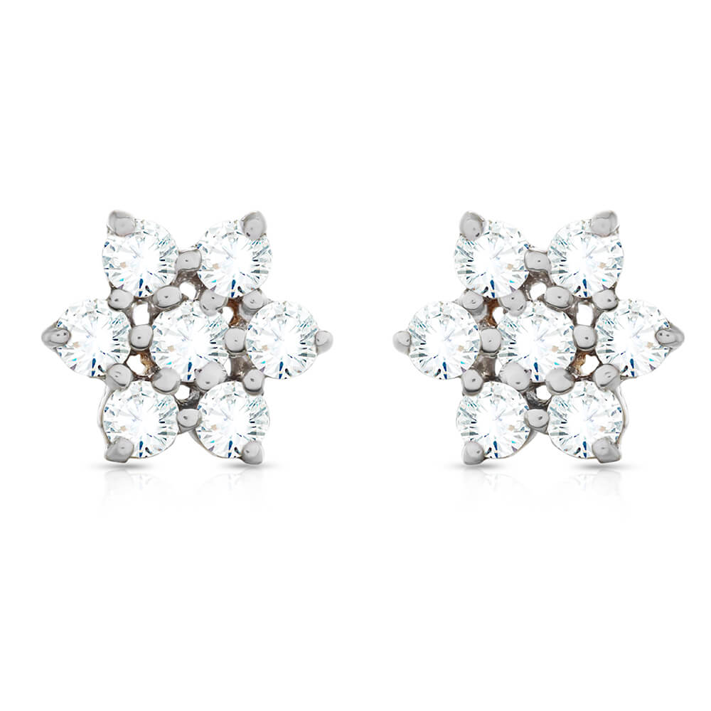 Dazzling Star Diamond Studs
